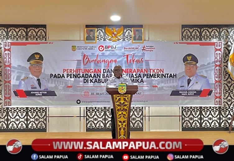 Wabup Mimika Wajibkan Seluruh PPK Kantongi Sertifikat Kompetensi Tipe C