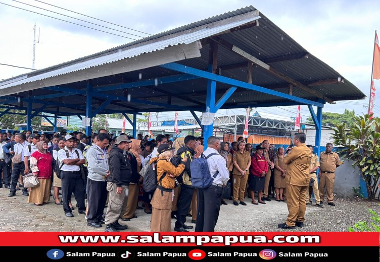 Pemprov Papua Tengah Terima 256 Tenaga Honorer K2 Sebagai ASN
