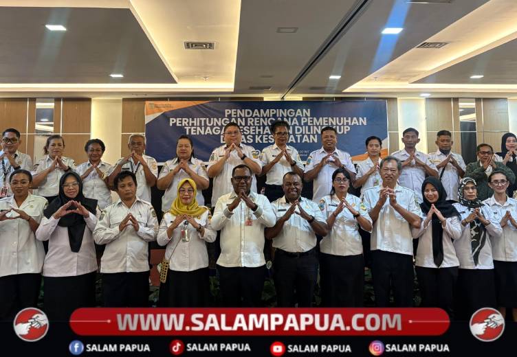 Dinkes Mimika Susun Perencanaan Pemenuhan Tenaga Kesehatan Berbasis Data