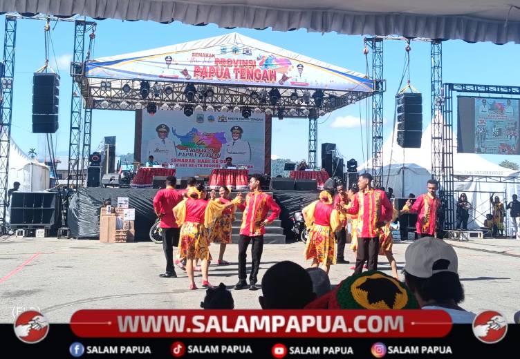 Lomba Yospan Meriahkan HUT Ke-4 Papua Tengah, Gubernur Meki Nawipa Siapkan Hadiah Rp130 Juta