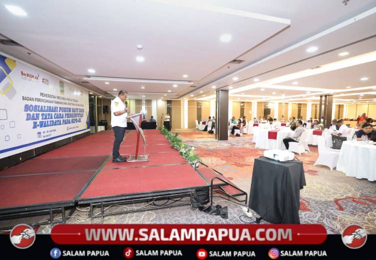 Papua Tengah Sukses Gelar Sosialisasi Forum Satu Data Dan Tata Cara Penginputan E-Walidata Pada SIPD-RI