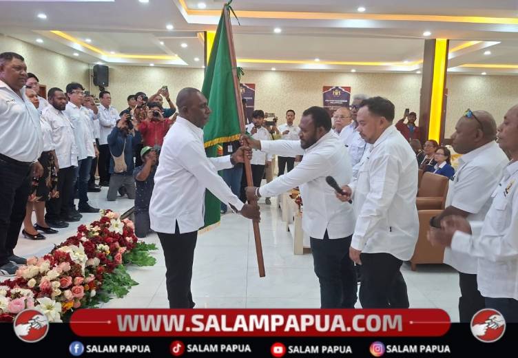 Soter Potowapea Resmi Pimpin Kadin Mimika 2026-2031, Prioritaskan Pemberdayaan OAP Dan UMKM