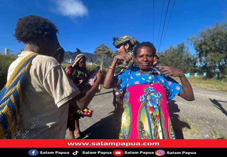Koops Habema Gelar Kegiatan Teritorial Bagi Mama-Mama Papua Di Intan Jaya Dan Nduga