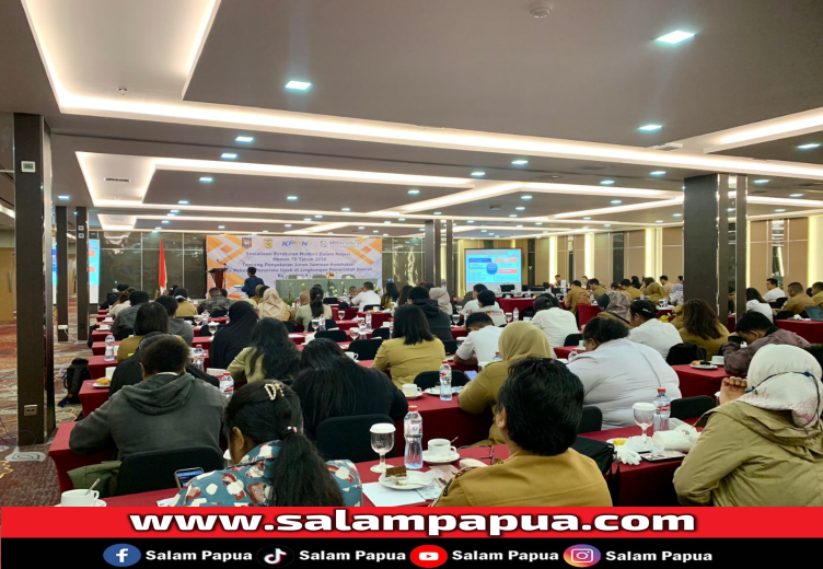 BPJS Kesehatan Mimika Gelar Sosialisasi Permendagri Nomor 70 Tahun 2020