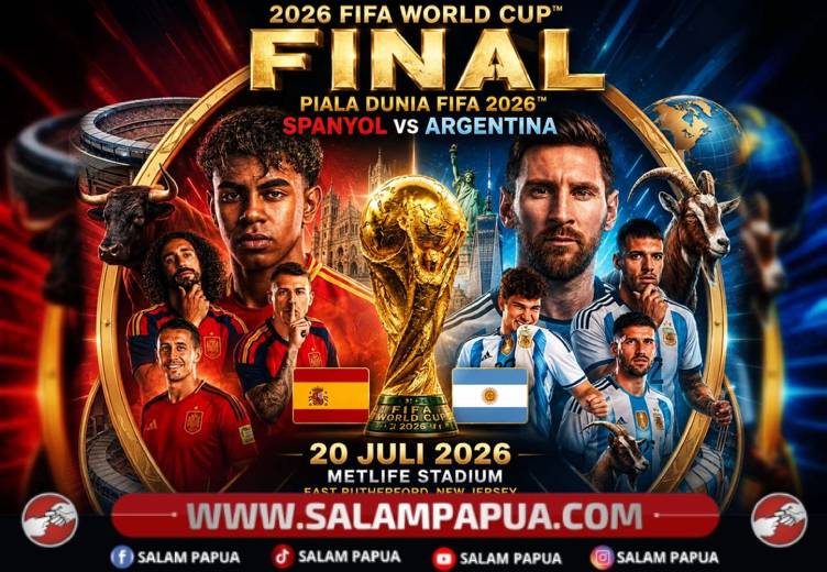 Prediksi Final Piala Dunia 2026: Spanyol Vs Argentina, Duel Sang Juara Eropa Melawan Raja Bertahan Dunia