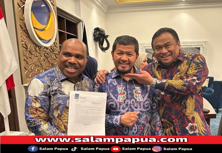 Partai Nasdem Rekomendasikan Maximus Tipagau Sebagai Balon Bupati Mimika