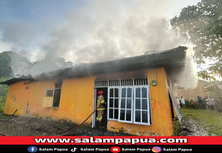Polisi Selidiki Adanya Unsur Kesengajaan Terbakarnya Rumah Warga Di SP 2
