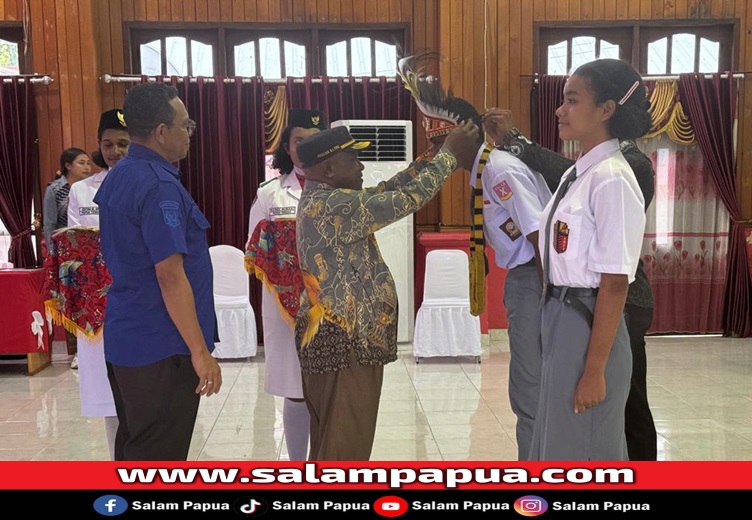 Dua Pelajar Asal Nabire Terpilih Sebagai Calon Paskibraka Nasional 2024