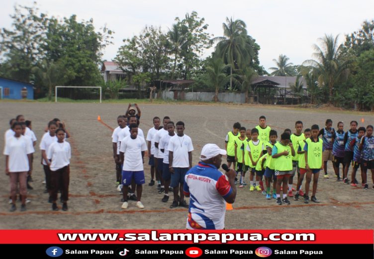 Empat Sekolah Di Mimika Ikut Program Rugby Go To School