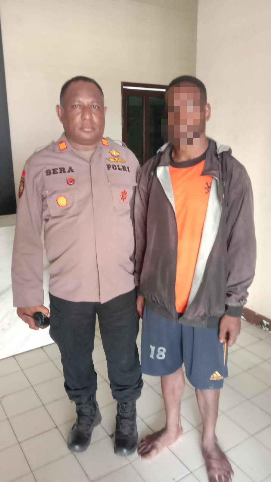 Bunuh Seorang Nenek Dan Cucunya Saat Malam Tahun Baru, Pelaku Serahkan Diri Ke Polisi