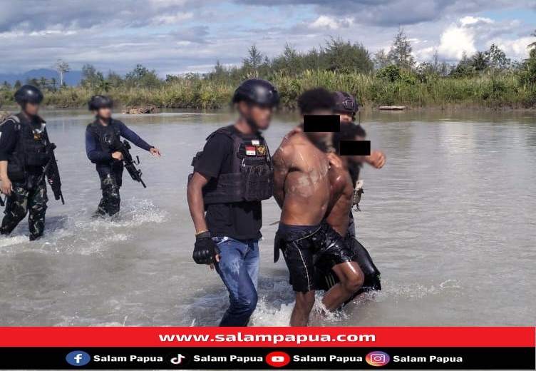 Aparat Gabungan TNI-Polri Lumpuhkan 1 Anggota KKB Di Yahukimo