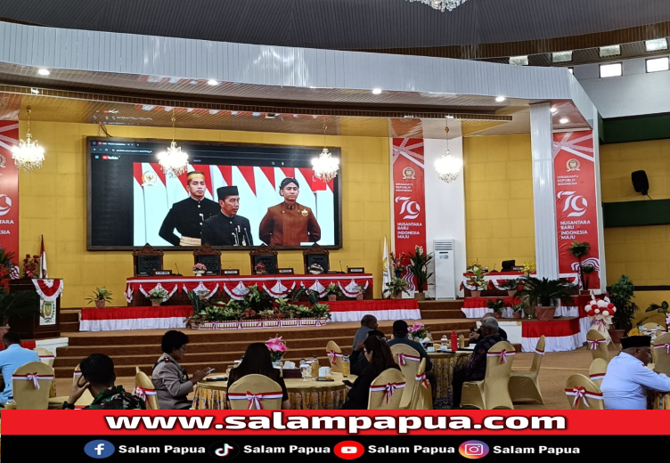 DPRD Mimika Gelar Paripurna Mendengarkan Pidato Terakhir Presiden Jokowi