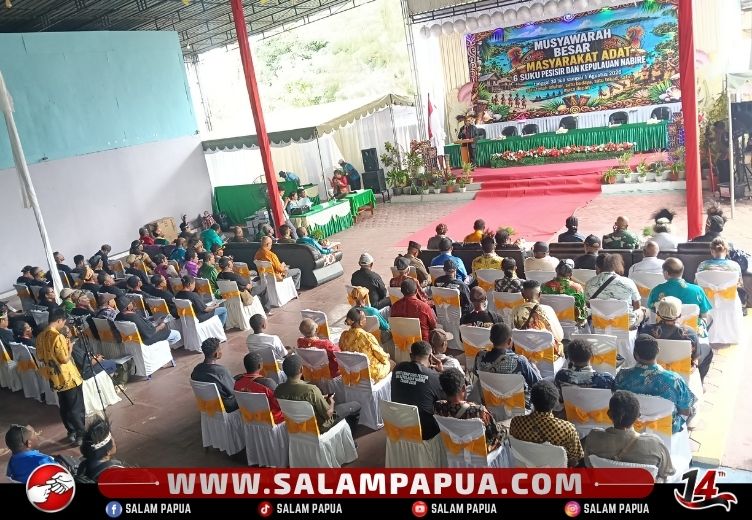 Mubes 6 Suku Pesisir Di Nabire Resmi Dibuka, Masyarakat Pesisir Diajak Menjaga Sisa Tanah Adat