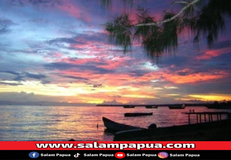 Senja di Kaimana (Celebes.co)