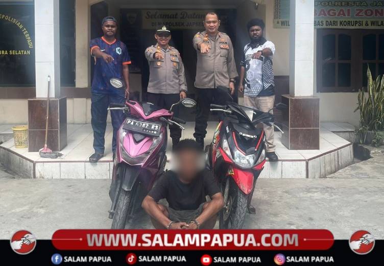 Tim Gabungan Polresta Jayapura Kota Berhasil Ungkap Kasus Curanmor Di Entrop