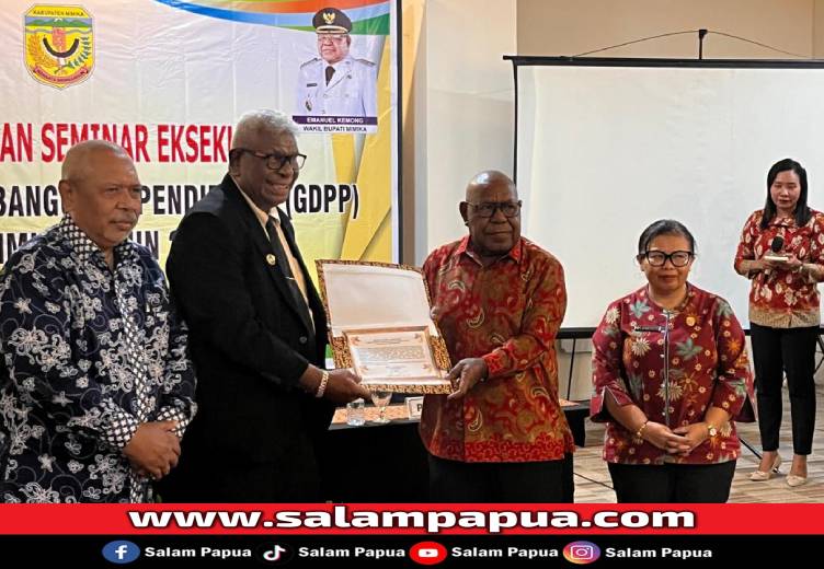 Tingkatkan Pendidikan Berkualitas, Bupati Mimika Launching GDPP 2025�2045
