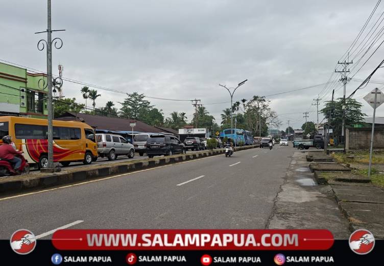 Pertamina Ungkap Penyebab Antrean Panjang Di SPBU Nawaripi Timika