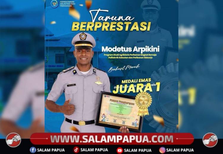 Modestus Arpikini, Peserta Beasiswa YPMAK Yang Berhasil Masuk Politeknik KP Sidoarjo Bercita-cita Lanjut Ke Jepang