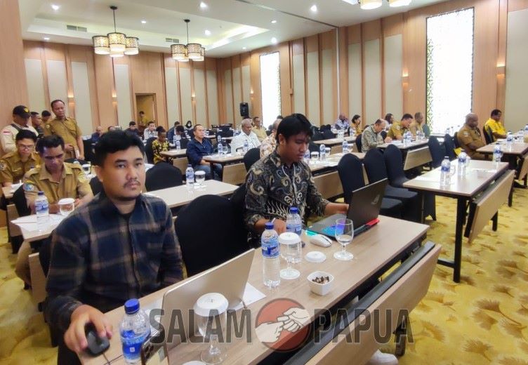 Dinas PUPR Gelar Sinkronisasi Dan Harmonisasi Ranperda Tata Ruang Kabupaten Mimika Tahun 2023-2042
