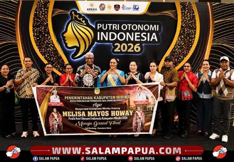 Harumkan Nama Mimika, Melisa Mayos Howay Raih Gelar Duta UMKM Putri Otonomi Indonesia 2026