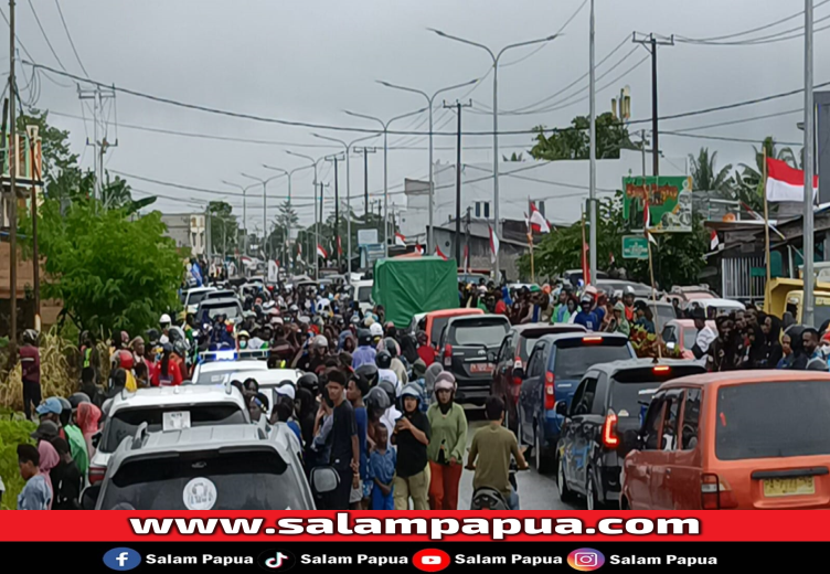Paslon Pilkada Mendaftar Ke KPU, Jalan Hasanuddin Macet Total