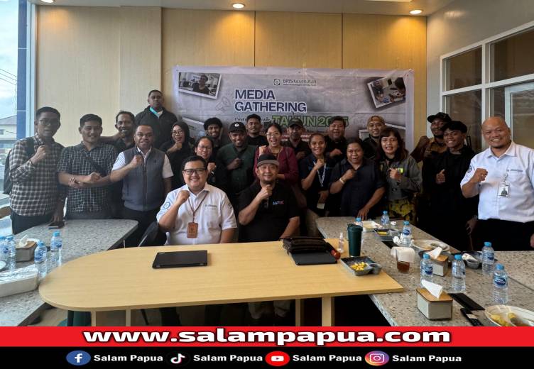 BPJS Kesehatan Gelar Media Gathering Di Timika, Paparkan Peningkatan Penggunaan JKN