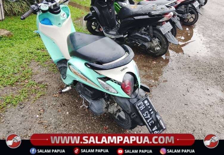 Terlibat Kecelakaan Dengan Truk Di Jalan Poros SP3 Timika, Perempuan Pengendara Motor Tewas