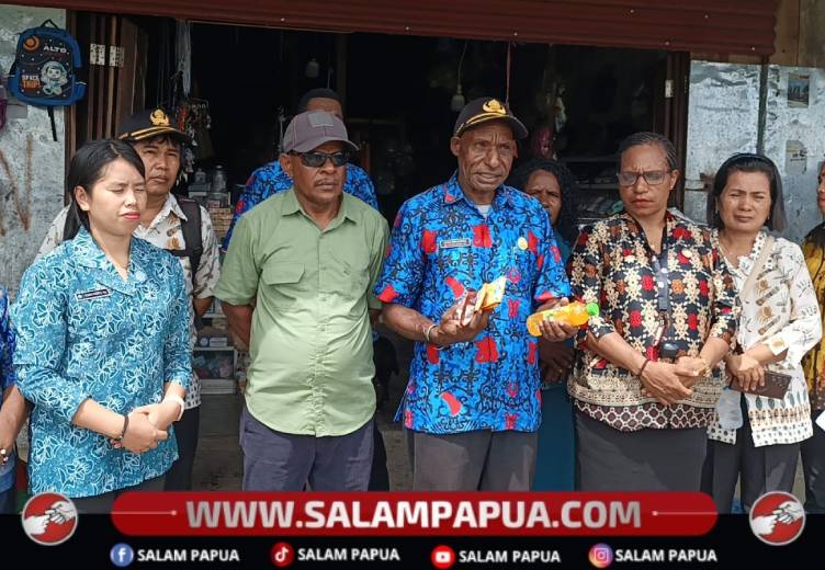 Disperindagkop Nduga Temukan Produk Kedaluwarsa Saat Cek Harga Dan Stok Barang Di Kenyam