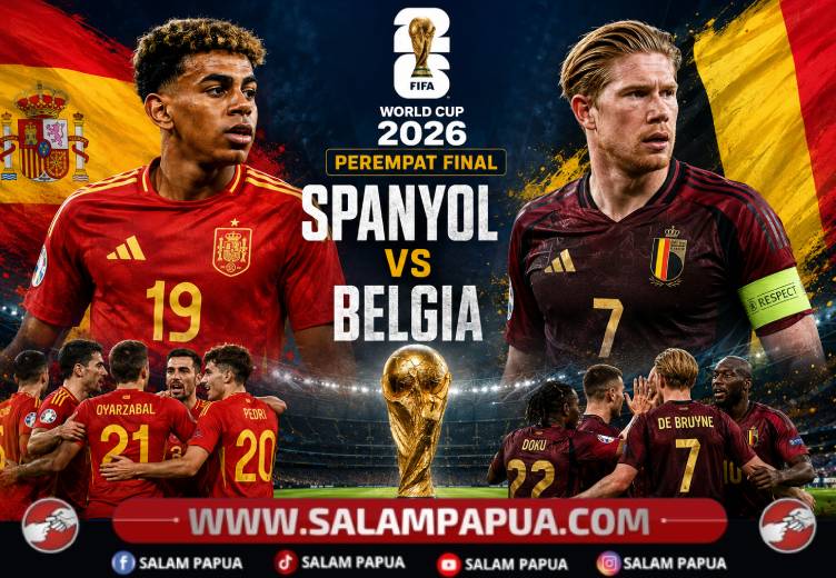 Spanyol Vs Belgia Di Perempat Final Piala Dunia 2026: La Roja Lebih Diunggulkan, Tapi Setan Merah Siap Ciptakan Kejutan
