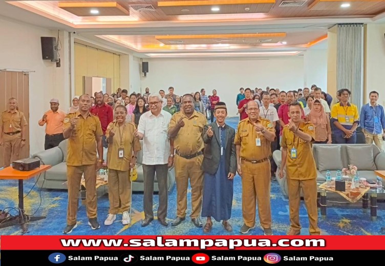 Pemprov Papua Tengah Gelar Sosialisasi Implementasi Pengawasan Perizinan Berusaha Berbasis Resiko