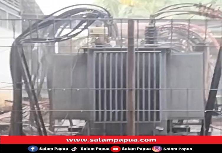 Travo PLTD Milik PLN Meledak, Timika Gelap Gulita Berjam-jam