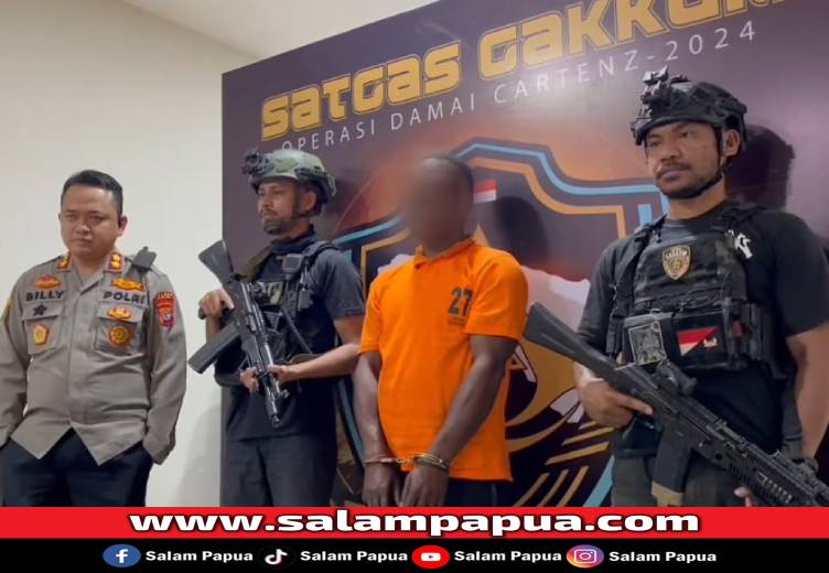 Satu Anggota KKB Ditangkap Di Timika, Polres Mimika Perketat Pos Perbatasan