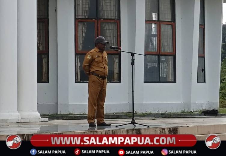 ASN Nduga Diminta Tetap Disiplin Meski Pimpinan Daerah Sedang Dinas Luar