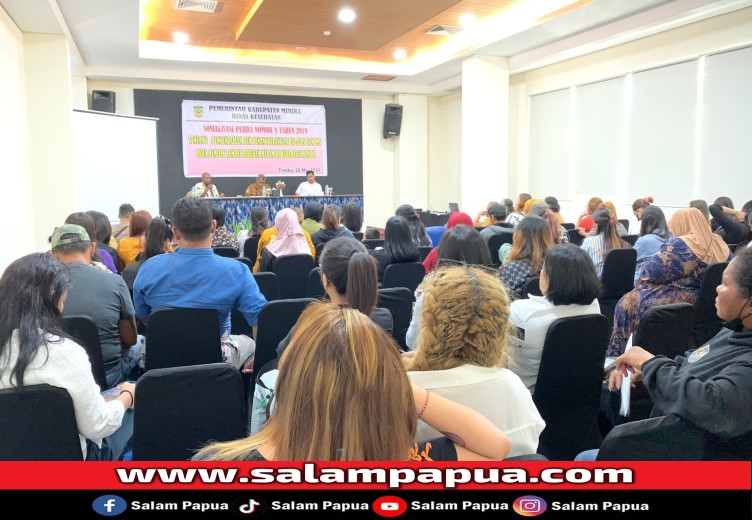 Dinkes Mimika Sosialisasikan Pengendalian Dan Penanggulangan HIV-AIDS