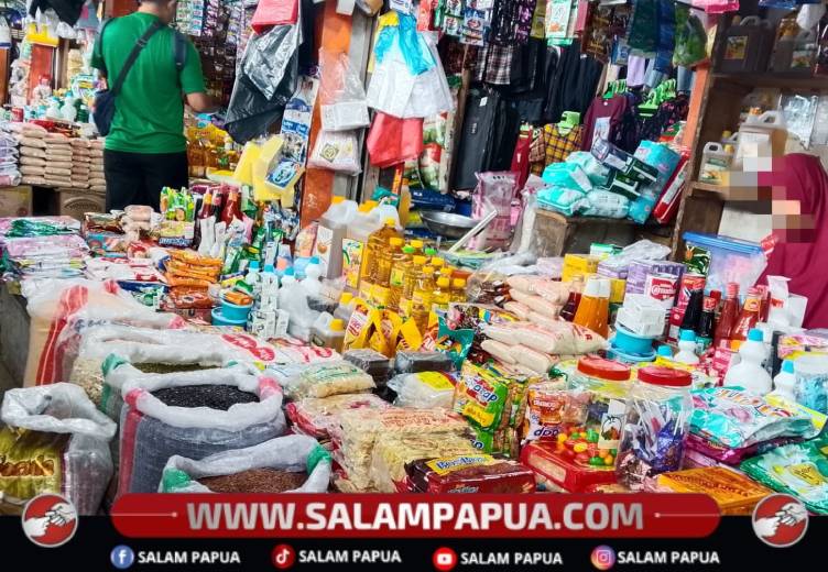 Harga Sembako Di Pasar Sentral Timika Naik, Pedagang Keluhkan Turunnya Daya Beli Masyarakat