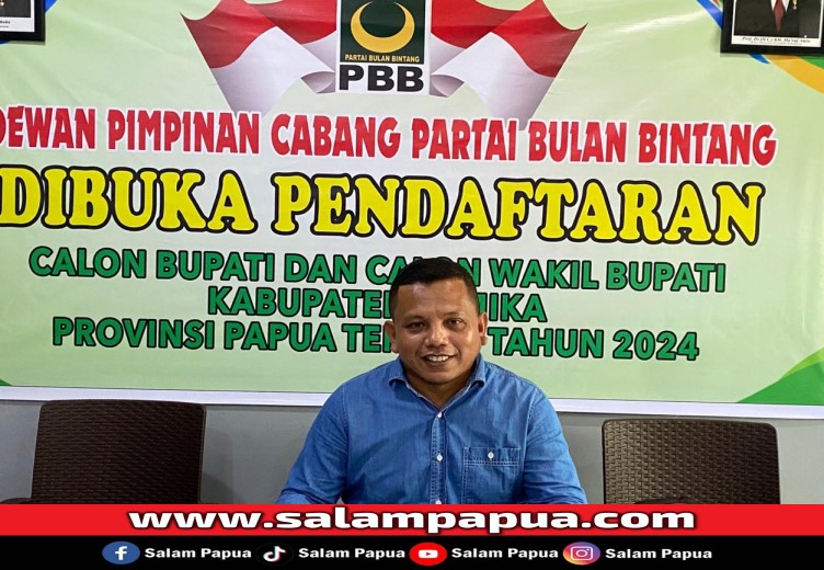 Empat Balon Bupati Minta Dukungan DPC PBB Mimika, Dua Yang Sudah Kembalikan Formulir