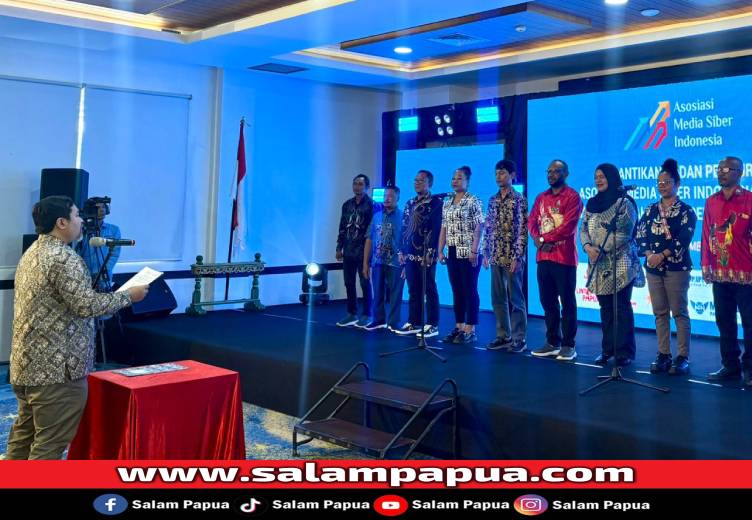 Ketum AMSI Lantik Badan Pengurus Wilayah Tanah Papua Periode 2024�2028