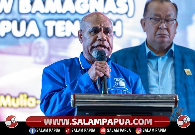 Pengurus DPW BAMAGNAS Papua Tengah Dilantik, Wagub Deinas Geley: Gereja Harus Menjadi Penjaga Persatuan Dan Moral Masyarakat