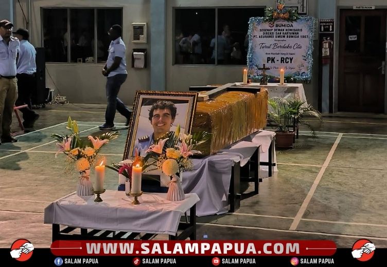 Hasil Visum Konfirmasi Pilot WN Amerika Tewas Ditembak, Satgas Ops Damai Cartenz Bantah Tuduhan Misi Non-Kemanusiaan PT AMA