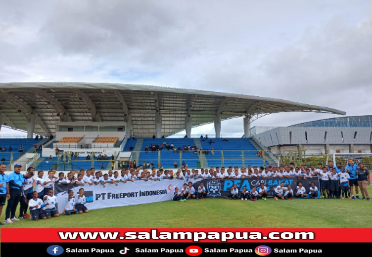 Hari Pertama Seleksi PFA Di Mimika Diikuti 100 Lebih Anak