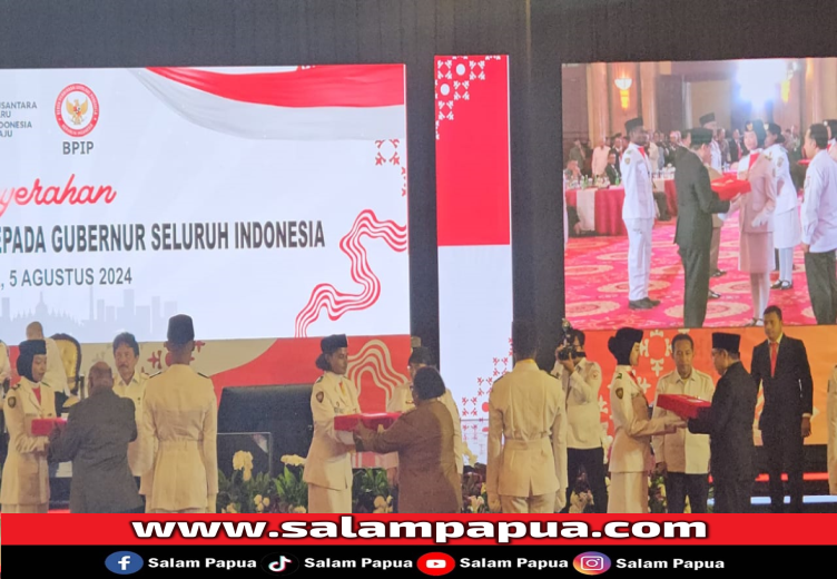 BPIP Serahkan Duplikat Bendera Pusaka Kepada Gubernur Se-Indonesia