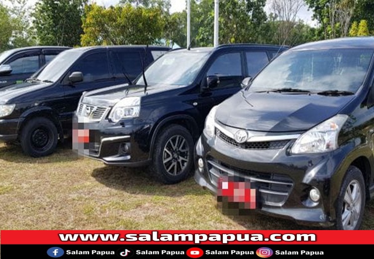 Pemkab Mimika Berhasil Menarik14 Mobil Dinas Dari Pejabat Yang Telah Pensiun