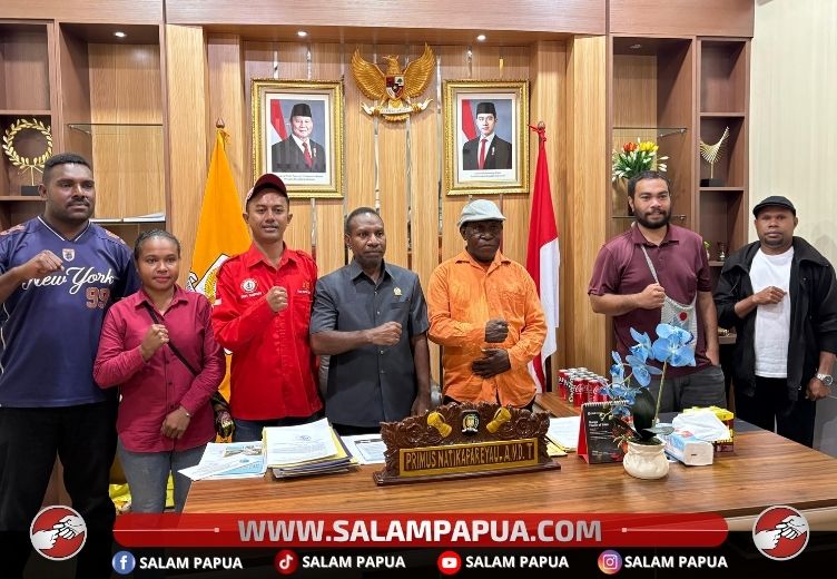 Asosiasi Pencaker OAP Mimika Temui Ketua DPRK, Suarakan Mahalnya Biaya Sertifikasi LPK