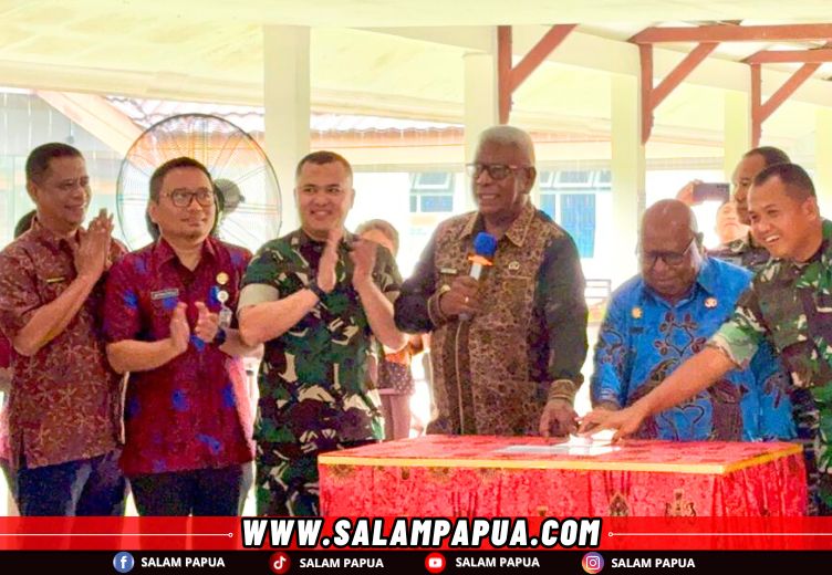 PARADE FOTO: Launching Fasilitas �Sa Antar Ko� RSUD Mimika Bagi Pasien OAP Pasca Rawat Inap