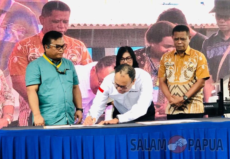 Freeport Indonesia Resmi Serahkan Fasilitas Pengolahan Air Bersih Ke Pemkab Mimika