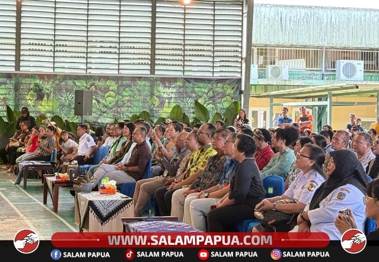 Suasana pembukaan PYP Exhibition SD YPJ KK (salampapua.com/Evita)