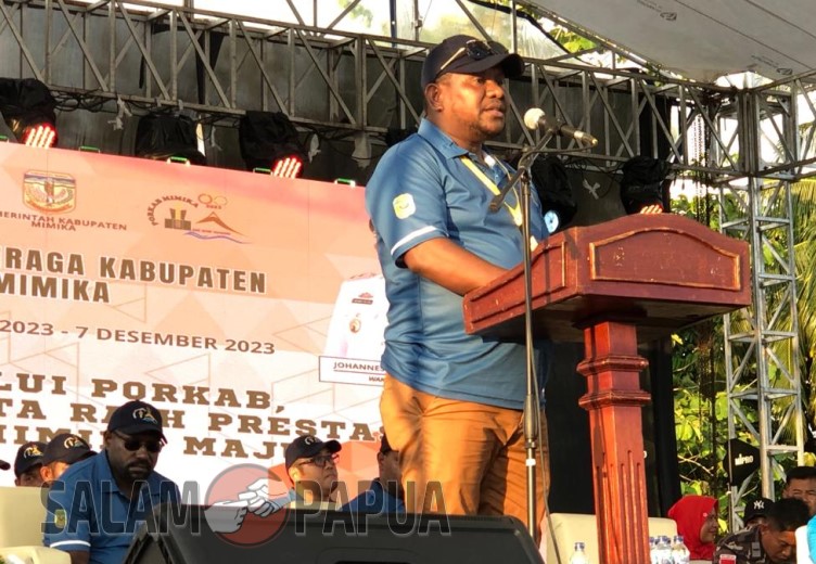 PARADE FOTO: Pembukaan Porkab I Mimika 2023