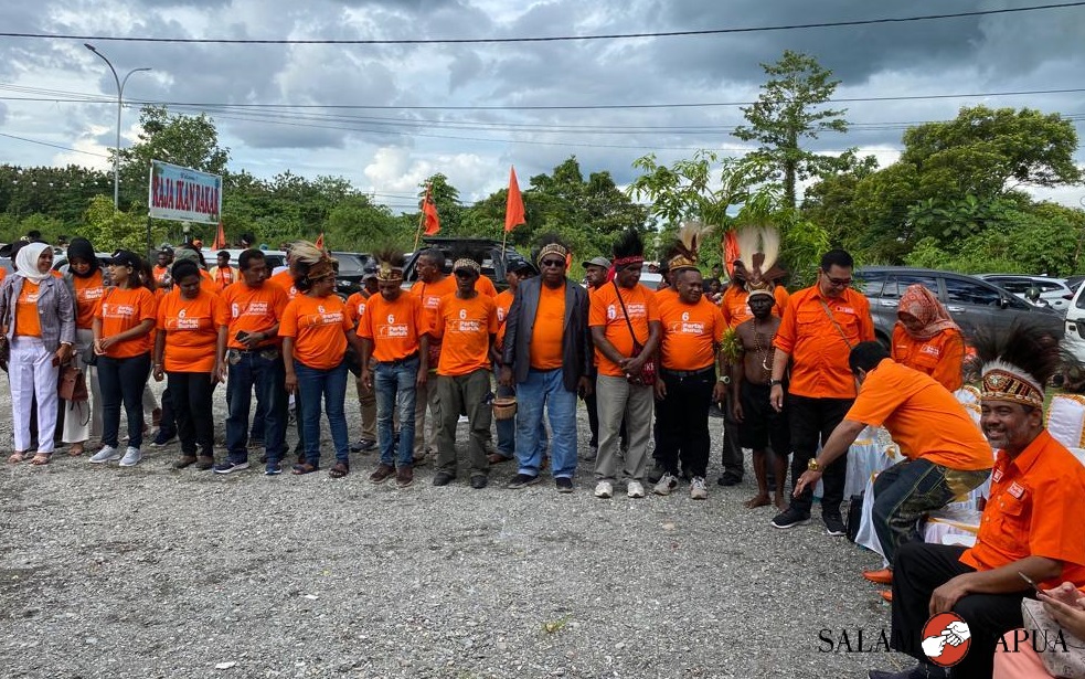 35 Bacaleg Partai Buruh Kabupaten Mimika (Foto:salampapua.com/Evita)