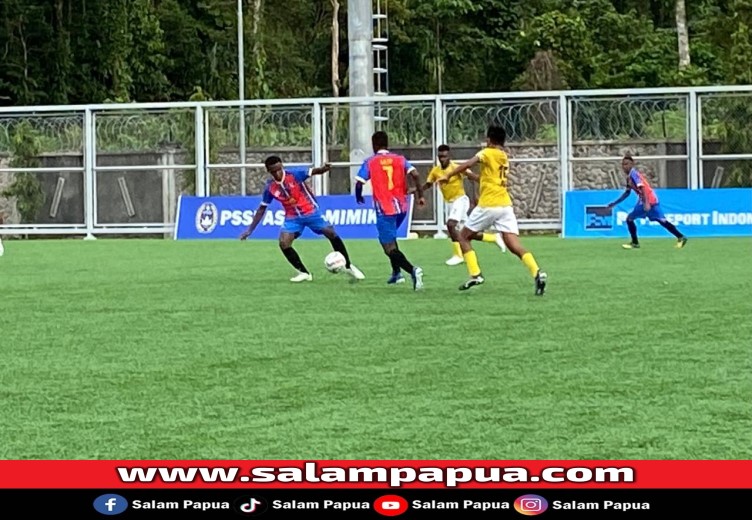 Pertandingan Final antara PFA A Vs SATP (salampapua.com/Evita)