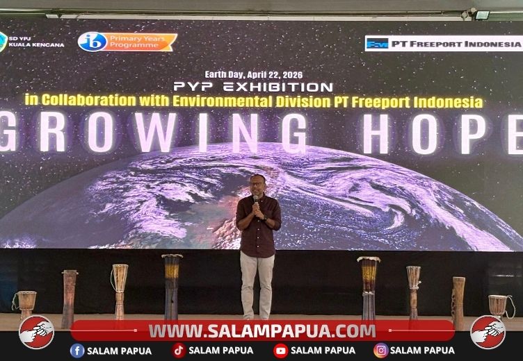 PARADE FOTO: SD YPJ Kuala Kencana Gandeng Divisi Environmental PTFI Gelar Pameran Lingkungan